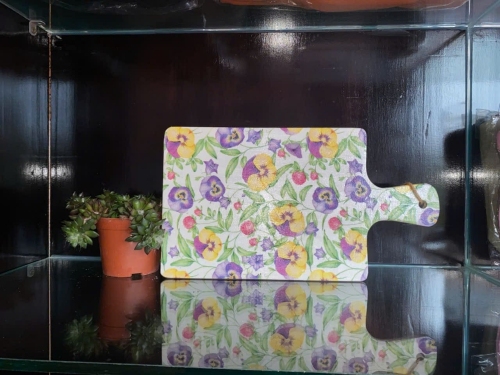 Thớt gỗ trang trí loại lớn 17,5 x 23,5cm