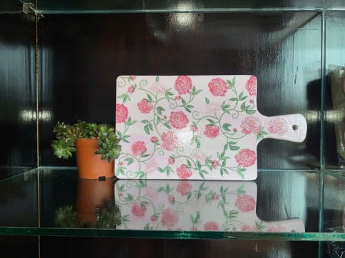 Thớt gỗ trang trí loại lớn 17,5 x 23,5cm