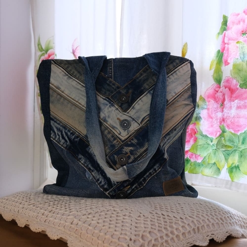 Túi tote jean 2617