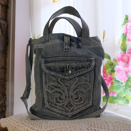 Túi tote jean 2618